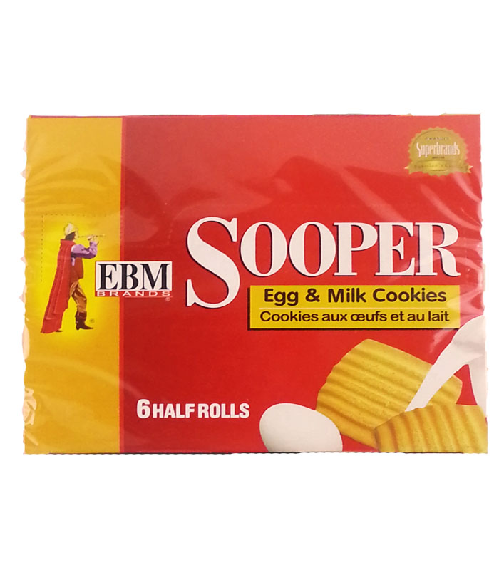 Half Roll Sooper Egg & Milk Cookies - Click Image to Close
